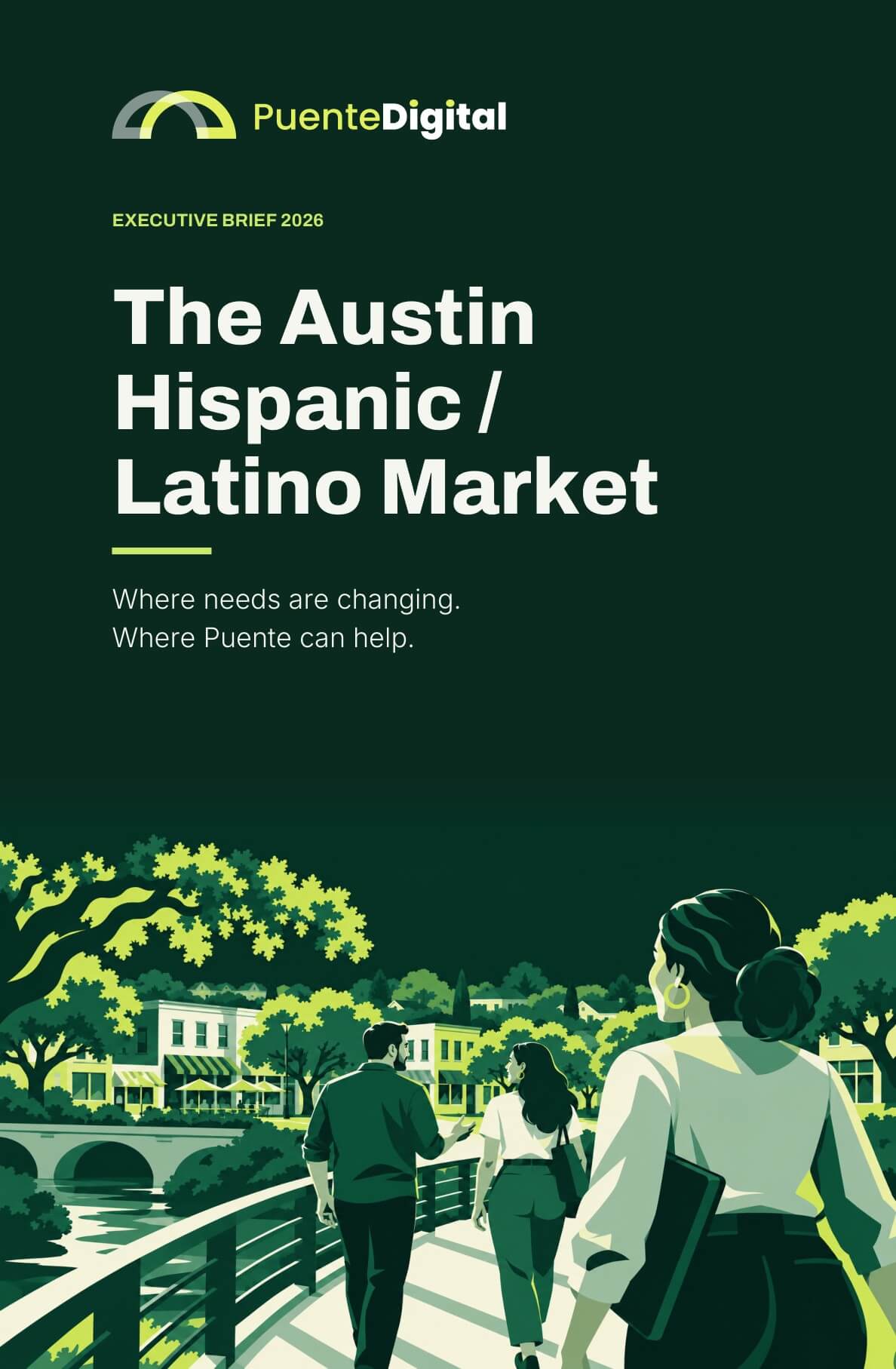 Cover of the Austin Hispanic/Latino Market executive brief